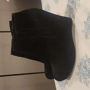 Women's Black Suede Jessica Simpson Wedges